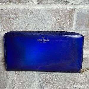 Kate spade New York authentic holographic wallet